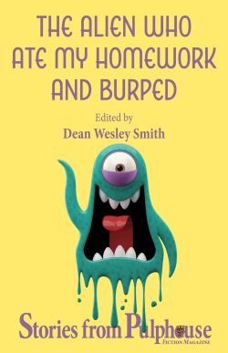 Book cover for The Alien Who Ate My Homework and Burped