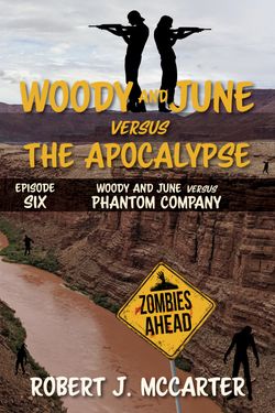 Book cover for Woody and June versus Phantom Company