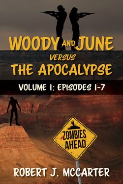 Book cover for Woody and June versus the Apocalypse