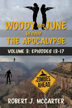 Book cover for Woody and June Versus the Apocalypse