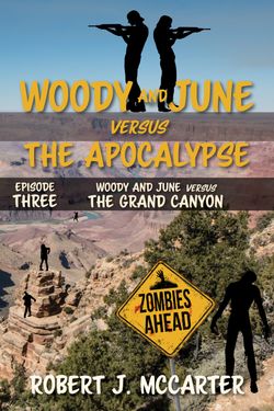Book cover for Woody and June Versus the Grand Canyon