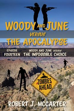 Book cover for Woody and June versus the Impossible Choice