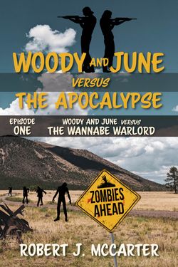 Book cover for Woody and June versus the Wannabe
