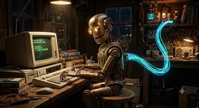 Cover art for A Few Thoughts on AI and Fiction Writing